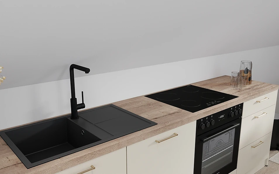 Nobilia SPA Küchenzeile 304 cm nobi smart Komfort Coohom 2