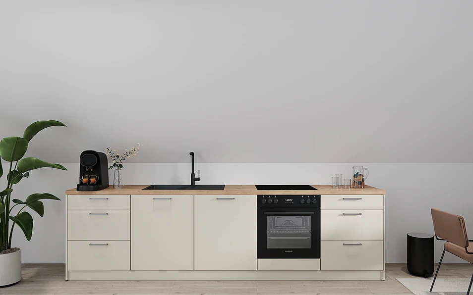 Nobilia SPA Küchenzeile 304 cm nobi smart Komfort Coohom 0
