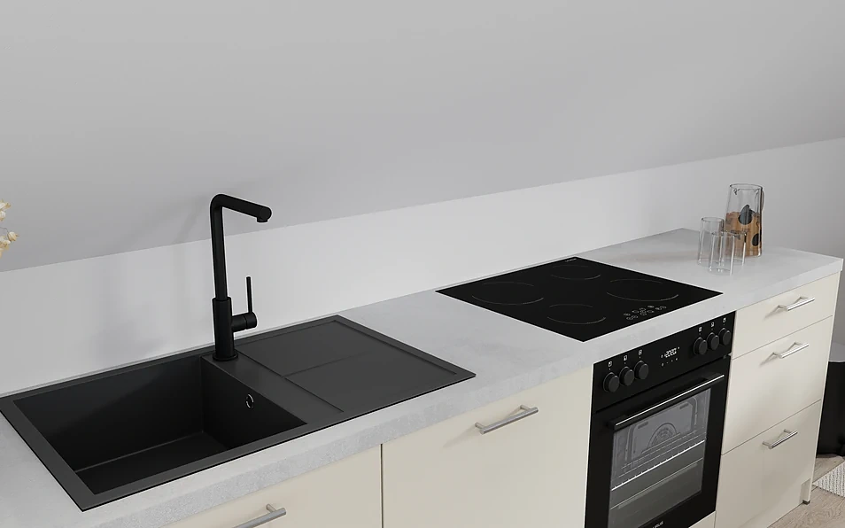 Nobilia SPA Küchenzeile 304 cm nobi smart Komfort Coohom 2