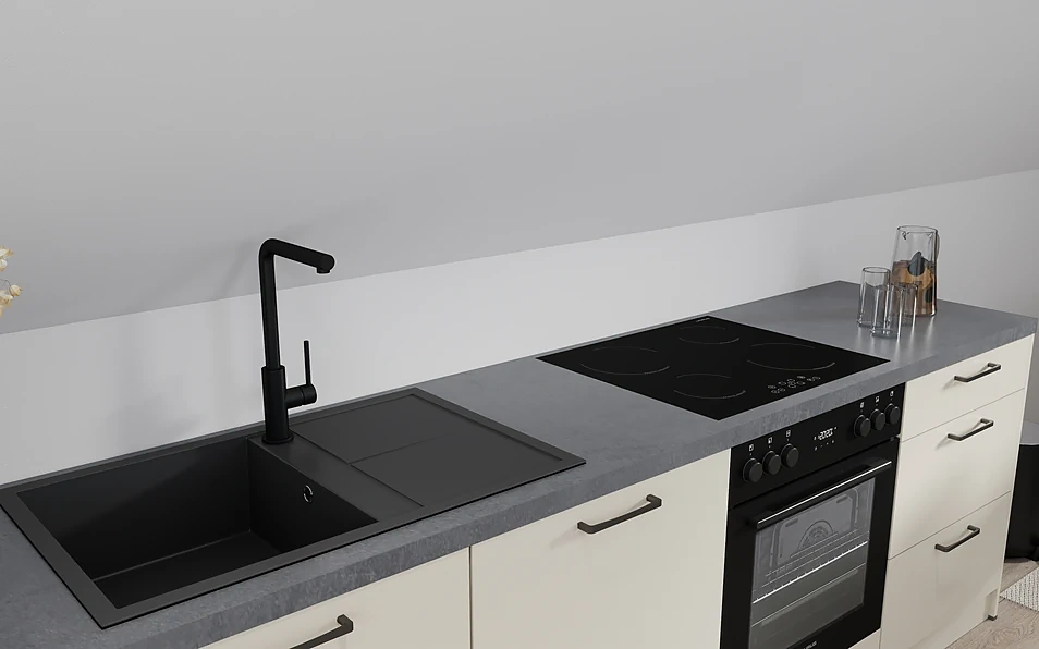 Nobilia SPA Küchenzeile 304 cm nobi smart Komfort Coohom 2