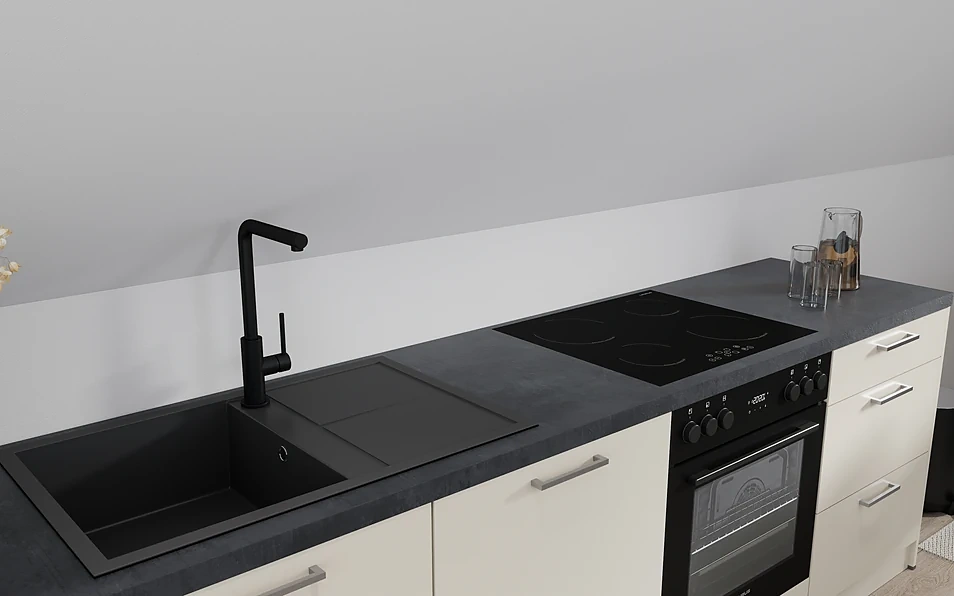 Nobilia SPA Küchenzeile 304 cm nobi smart Komfort Coohom 2