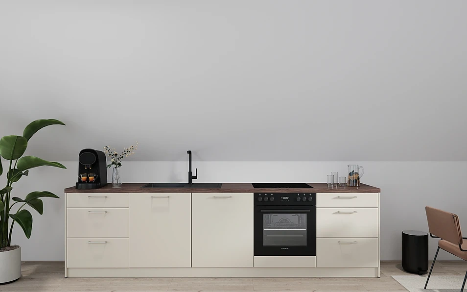 Nobilia SPA Küchenzeile 304 cm nobi smart Komfort Coohom 0
