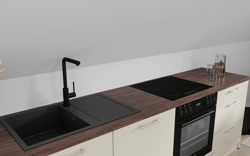 Nobilia SPA Küchenzeile 304 cm nobi smart Komfort Coohom 2