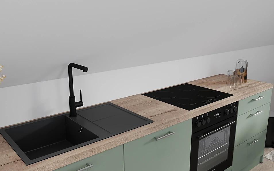 Nobilia SPA Kitchen unit 304 cm nobi smart Comfort Coohom 2