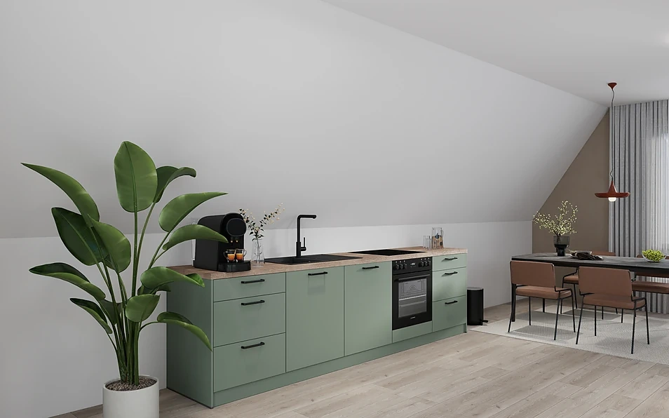 Nobilia SPA Kitchen unit 304 cm nobi smart Comfort Coohom 1
