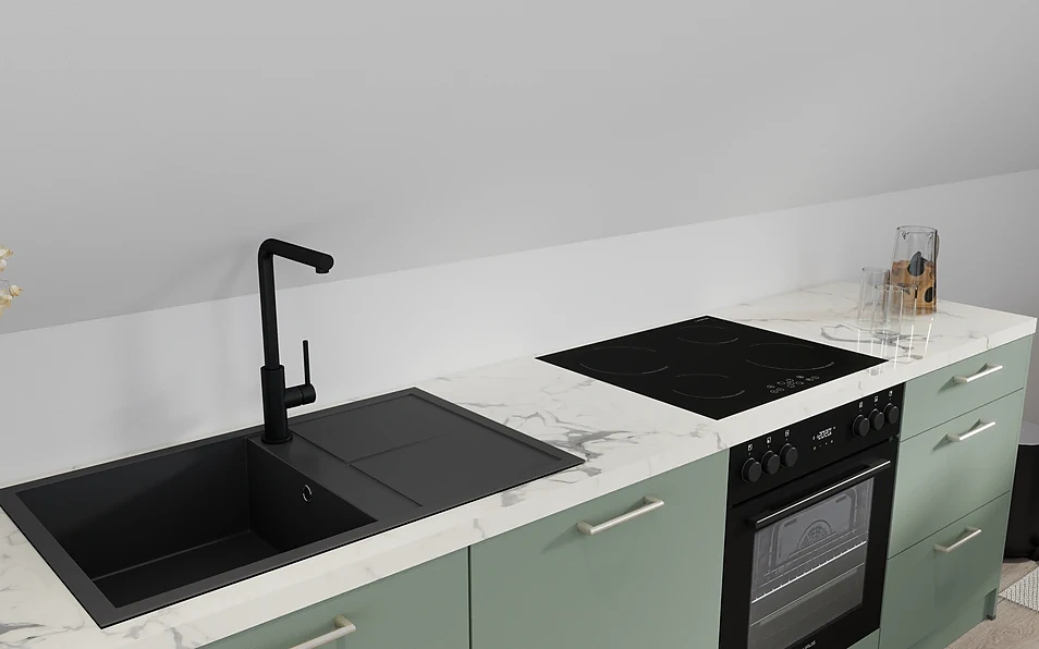 Nobilia SPA Küchenzeile 304 cm nobi smart Komfort Coohom 2