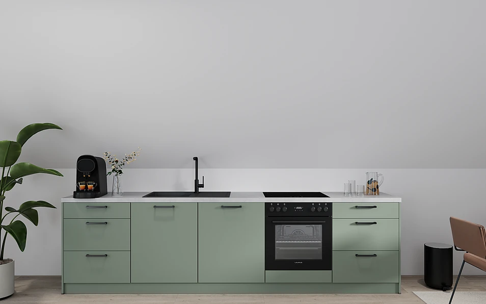 Nobilia SPA Küchenzeile 304 cm nobi smart Komfort Coohom 0