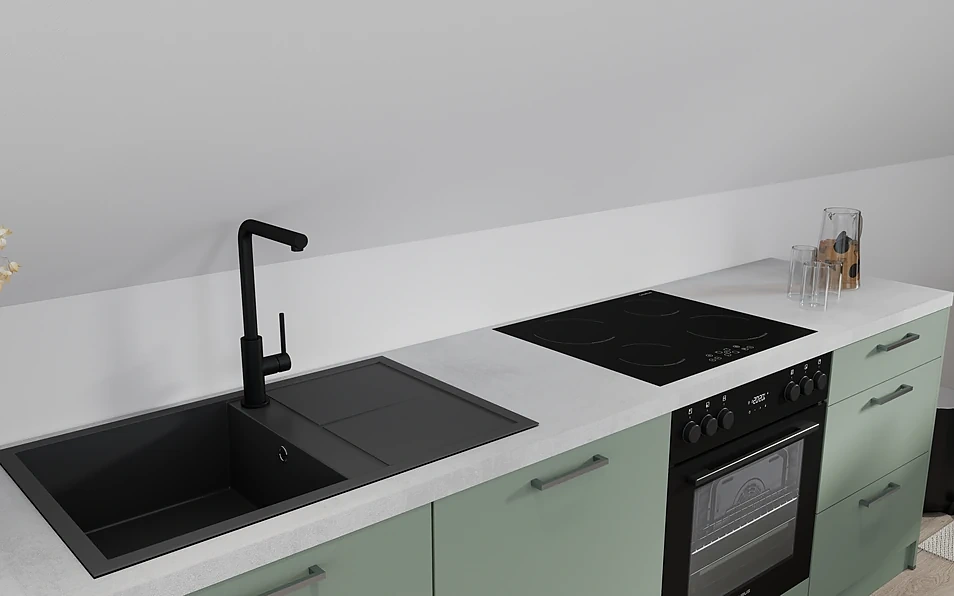 Nobilia SPA Kitchen unit 304 cm nobi smart Comfort Coohom 2