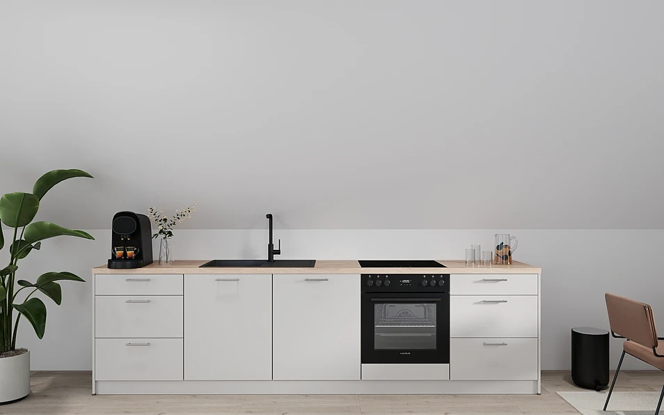 Nobilia SPA Küchenzeile 304 cm nobi smart Komfort Coohom 0