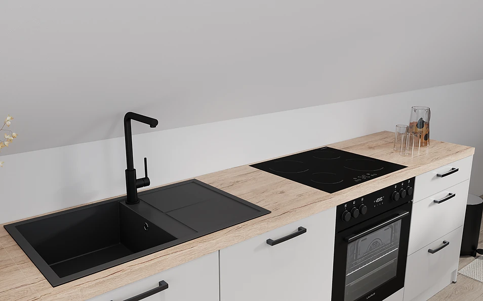 Nobilia SPA Küchenzeile 304 cm nobi smart Komfort Coohom 2