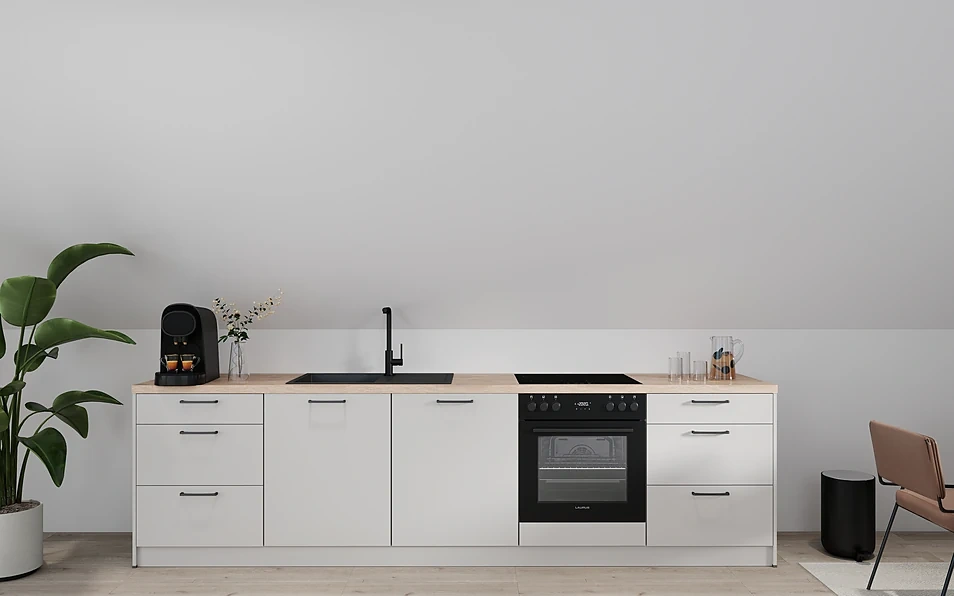 Nobilia SPA Küchenzeile 304 cm nobi smart Komfort Coohom 0