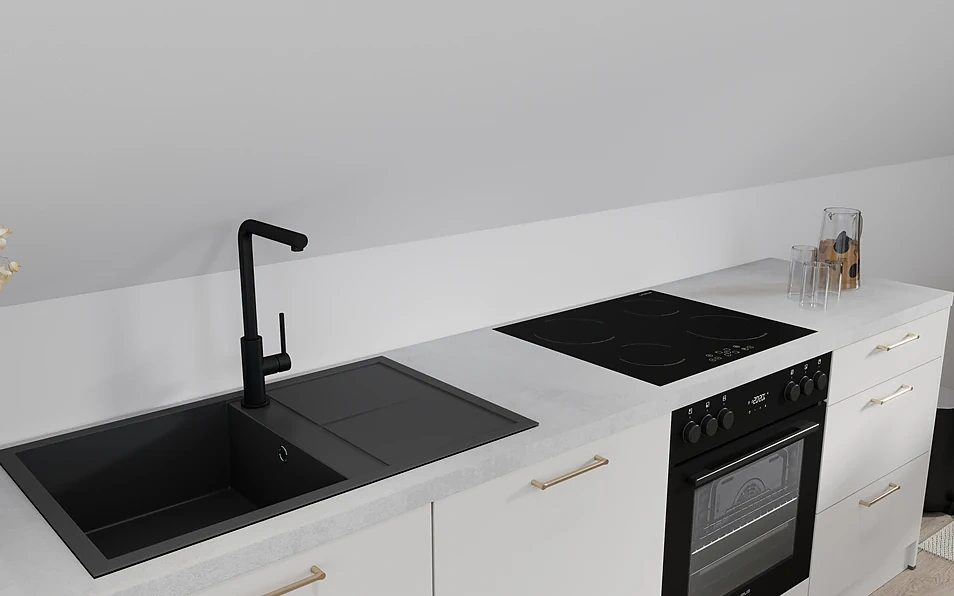 Nobilia SPA Küchenzeile 304 cm nobi smart Komfort Coohom 2