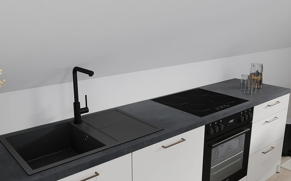 Nobilia SPA Küchenzeile 304 cm nobi smart Komfort Coohom 2