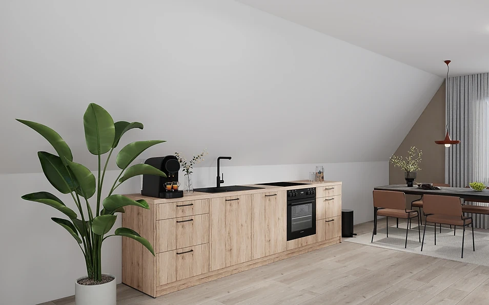 Nobilia SPA Kitchen unit 304 cm nobi smart Comfort Coohom 1