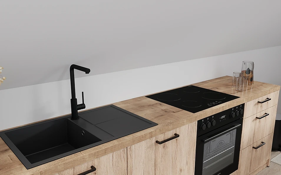 Nobilia SPA Kitchen unit 304 cm nobi smart Comfort Coohom 2