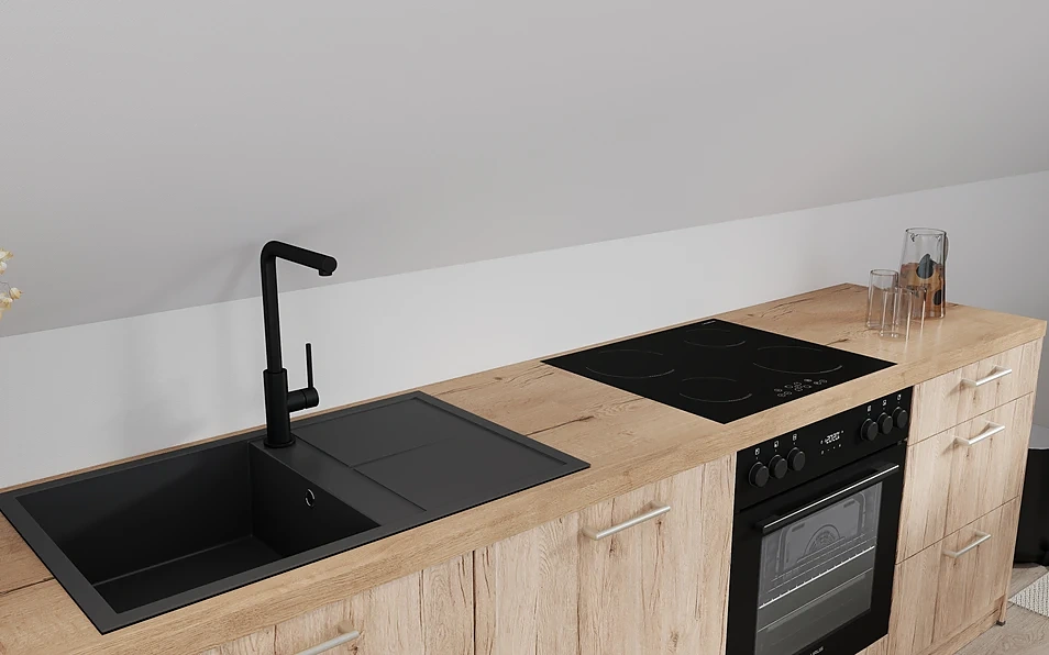 Nobilia SPA Kitchen unit 304 cm nobi smart Comfort Coohom 2