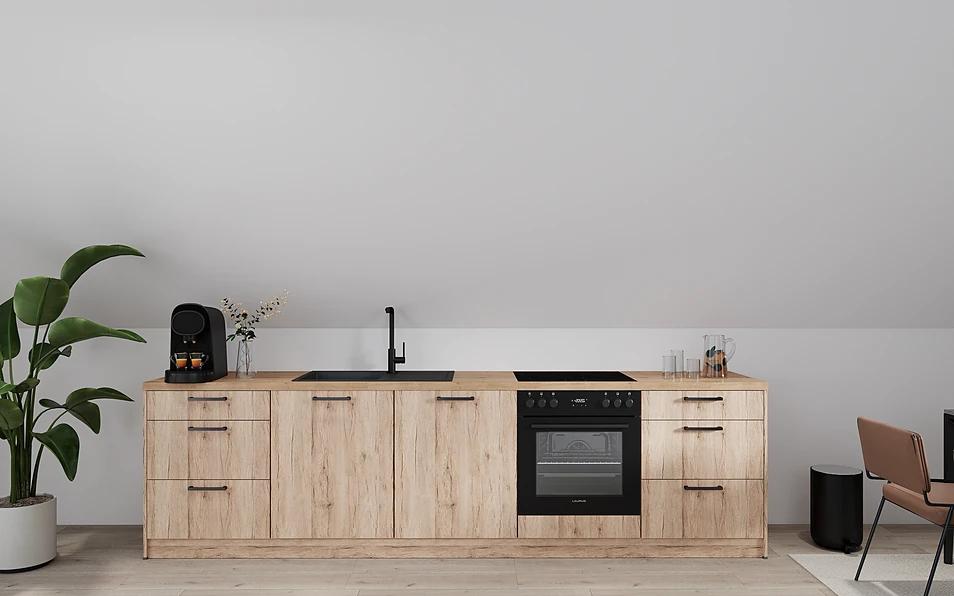 Nobilia SPA Küchenzeile 304 cm nobi smart Komfort Coohom 0