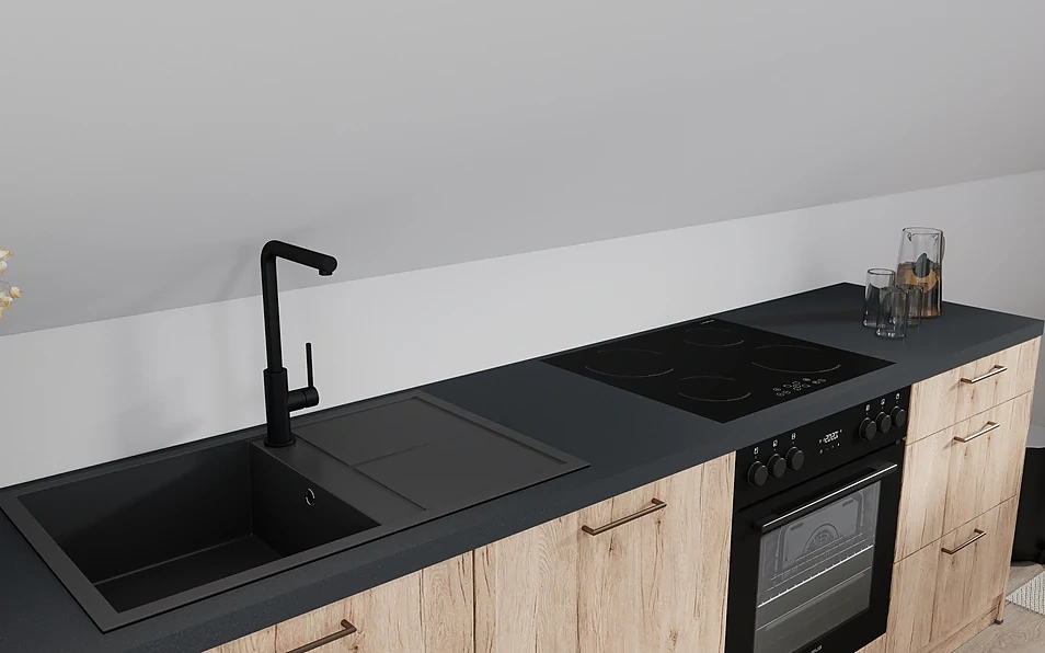Nobilia SPA Kitchen unit 304 cm nobi smart Comfort Coohom 2