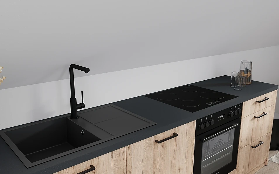 Nobilia SPA Kitchen unit 304 cm nobi smart Comfort Coohom 2