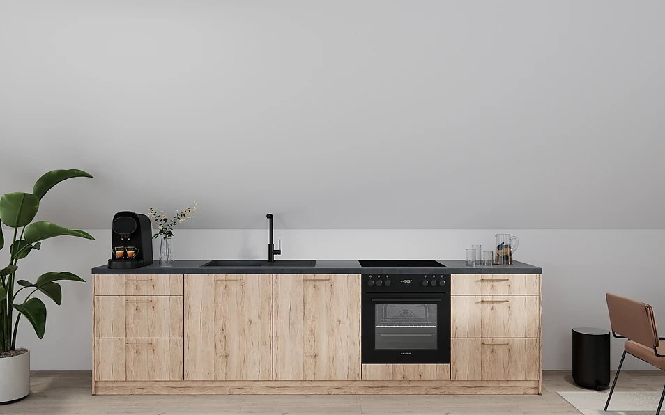 Nobilia SPA Küchenzeile 304 cm nobi smart Komfort Coohom 0