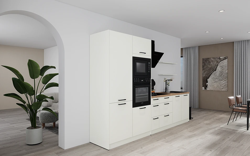 Nobilia SPA Küchenzeile 313 cm nobi smart Komfort KPS Max web 1