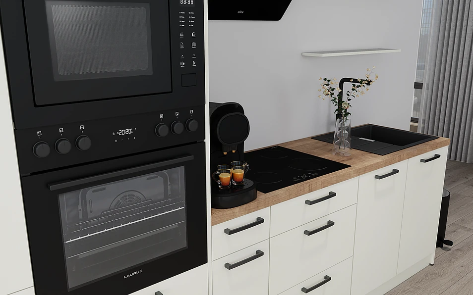 Nobilia SPA Küchenzeile 313 cm nobi smart Komfort KPS Max web 2