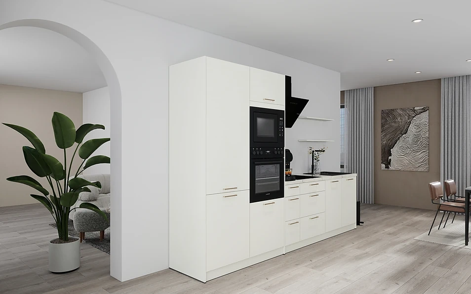 Nobilia SPA Küchenzeile 313 cm nobi smart Komfort Coohom 1