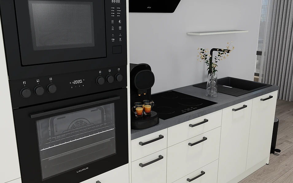 Nobilia SPA Küchenzeile 313 cm nobi smart Komfort KPS Max web 2