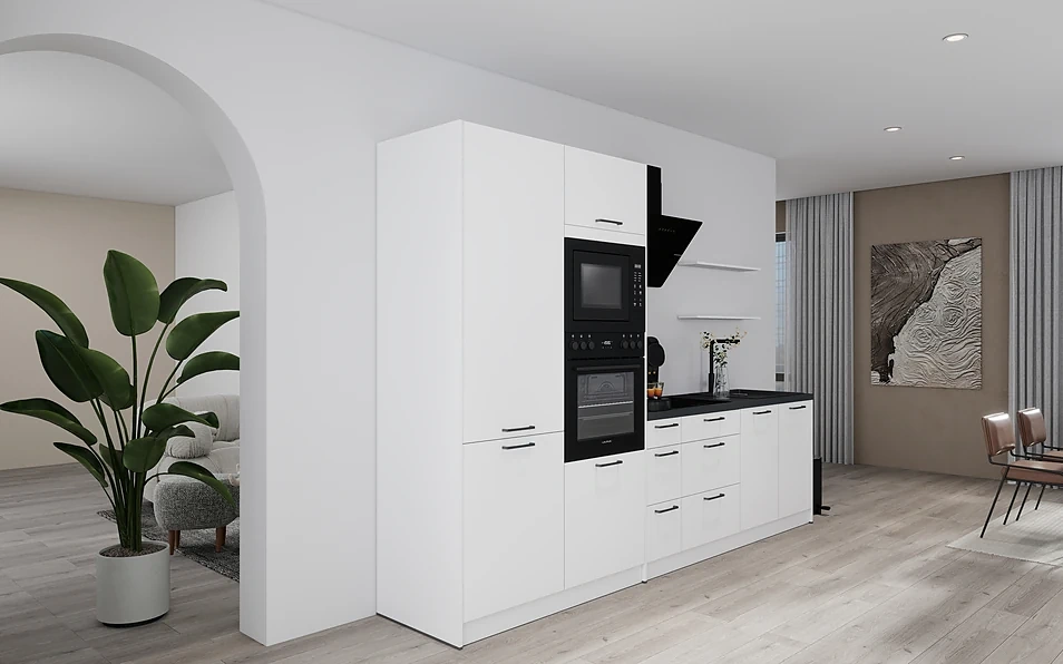 Nobilia SPA Küchenzeile 313 cm nobi smart Komfort Coohom 1