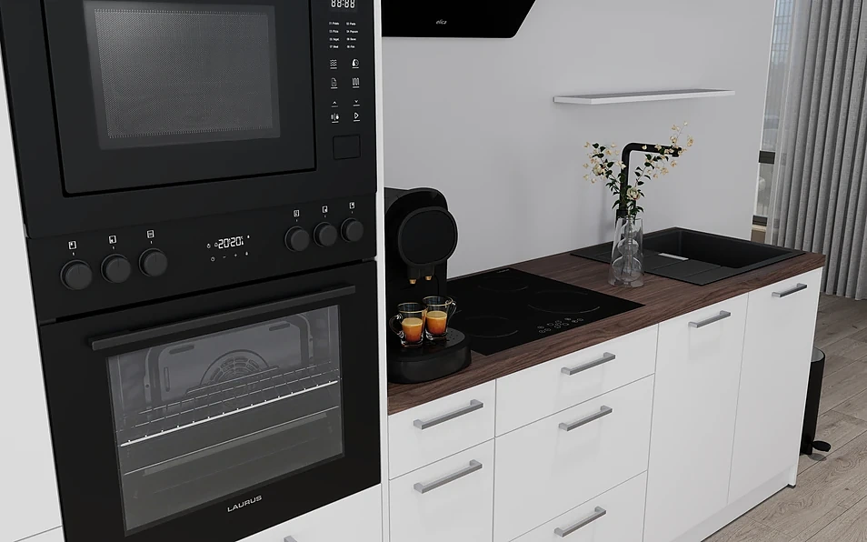 Nobilia SPA Kitchen unit 313 cm nobi smart Comfort Coohom 2