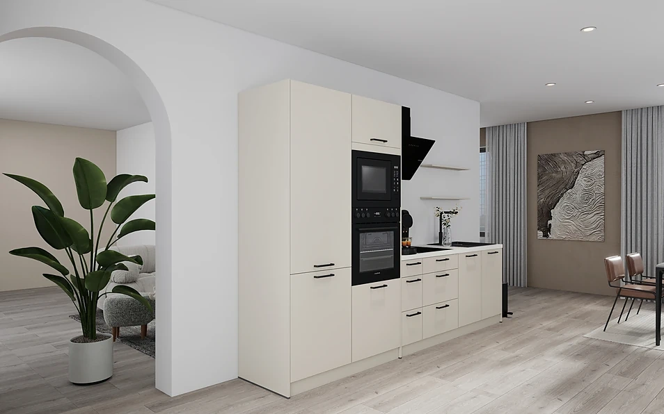 Nobilia SPA Kitchen unit 313 cm nobi smart Comfort Coohom 1
