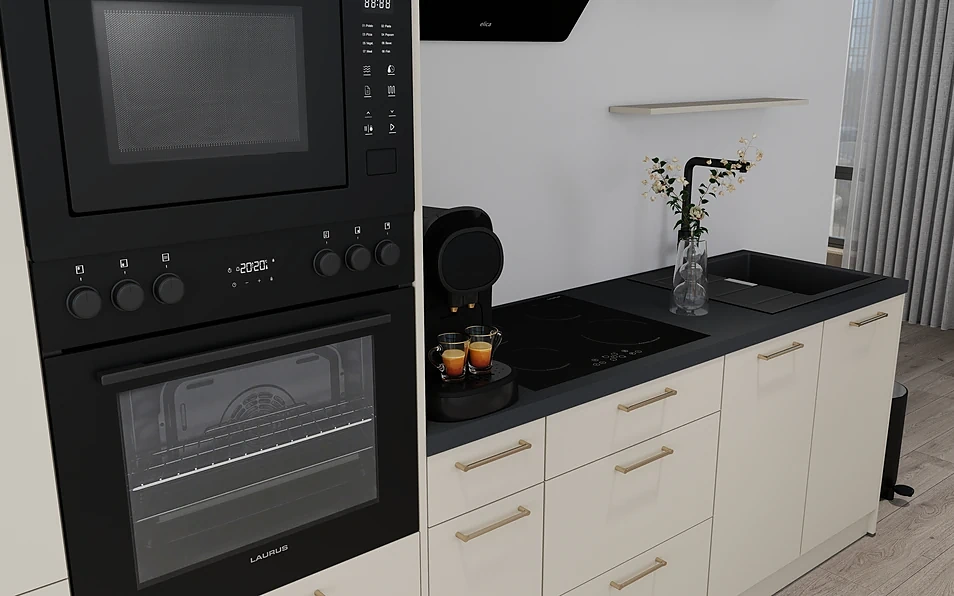 Nobilia SPA Küchenzeile 313 cm nobi smart Komfort Coohom 2