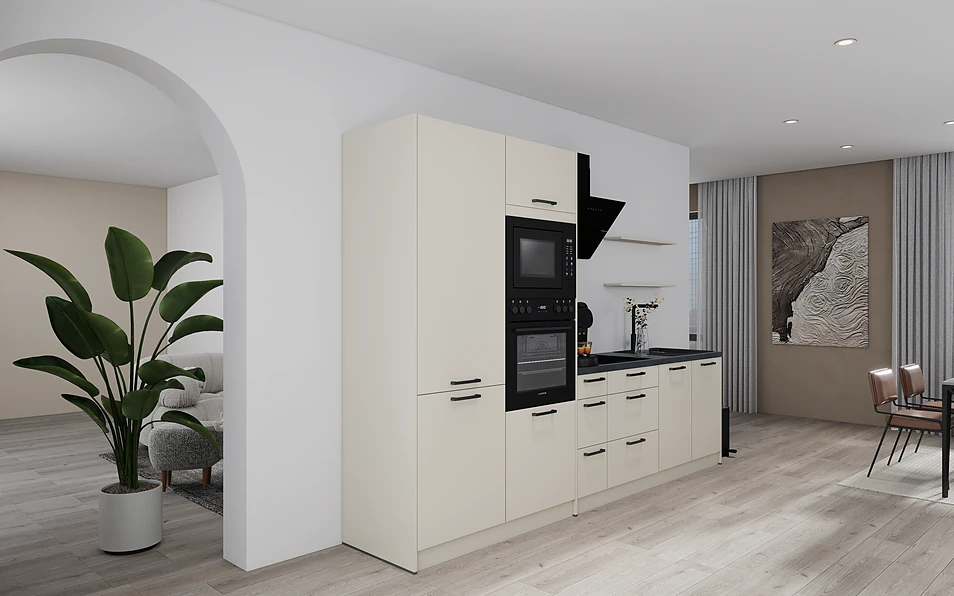 Nobilia SPA Küchenzeile 313 cm nobi smart Komfort KPS Max web 1