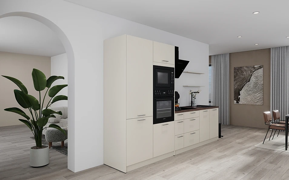 Nobilia SPA Küchenzeile 313 cm nobi smart Komfort KPS Max web 1