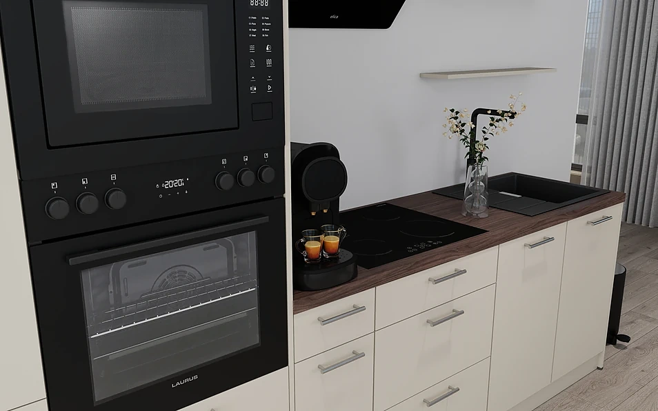 Nobilia SPA Küchenzeile 313 cm nobi smart Komfort KPS Max web 2