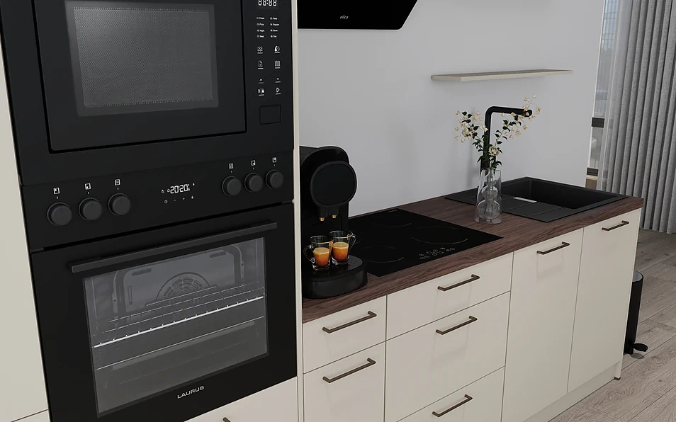Nobilia SPA Küchenzeile 313 cm nobi smart Komfort KPS Max web 2