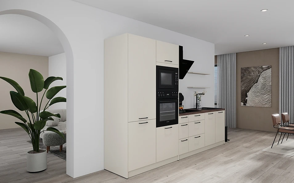 Nobilia SPA Küchenzeile 313 cm nobi smart Komfort Coohom 1