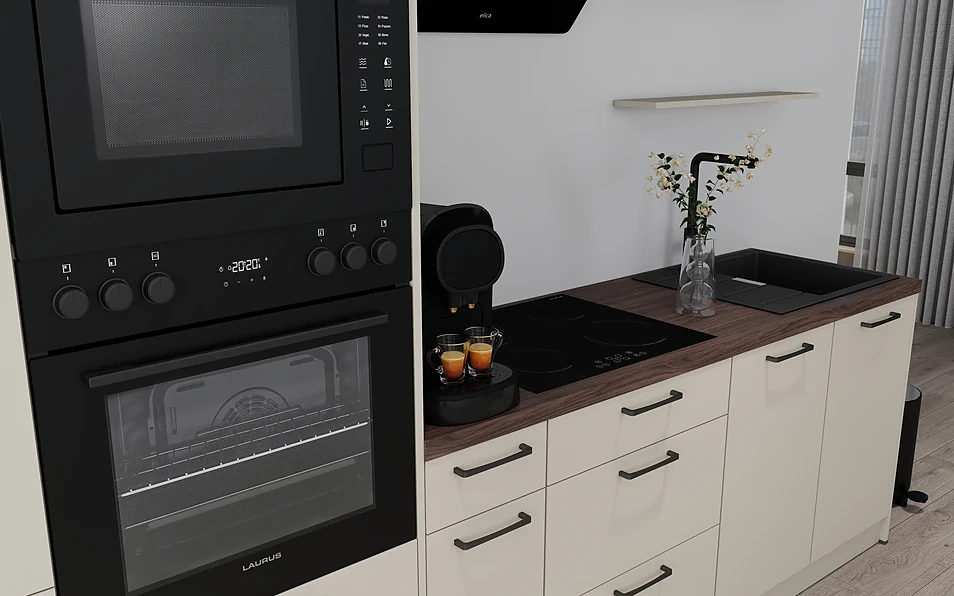 Nobilia SPA Küchenzeile 313 cm nobi smart Komfort Coohom 2