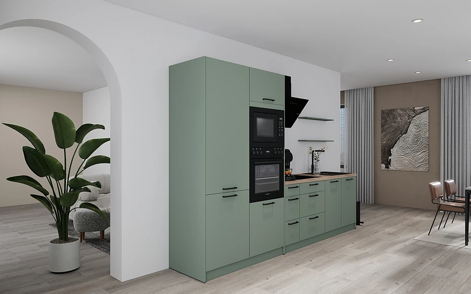 Nobilia SPA Küchenzeile 313 cm nobi smart Komfort Coohom 1