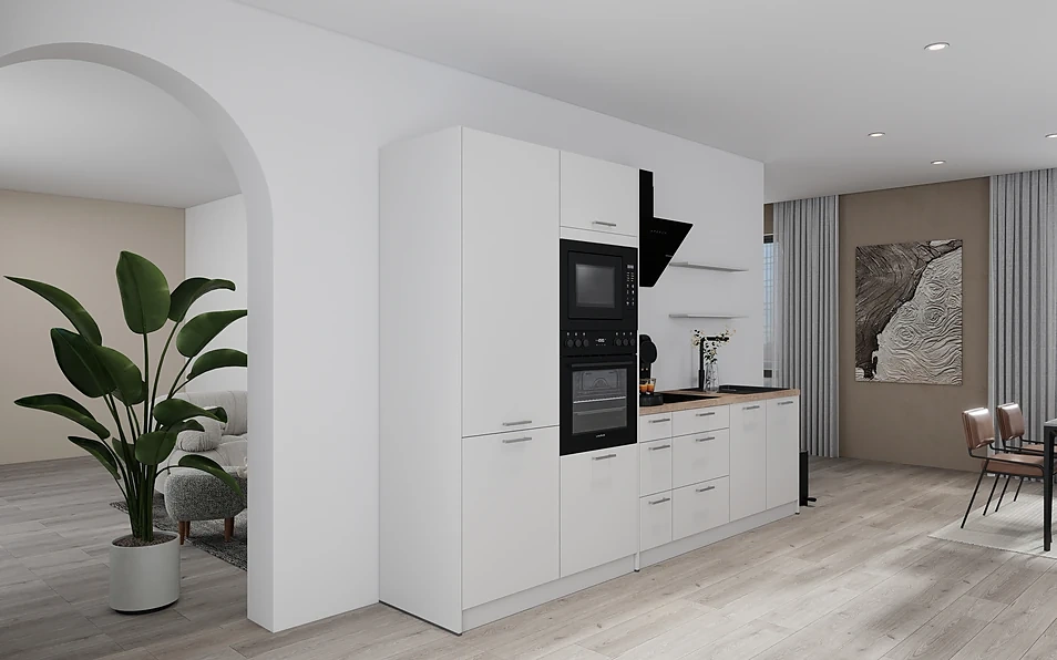 Nobilia SPA Küchenzeile 313 cm nobi smart Komfort KPS Max web 1