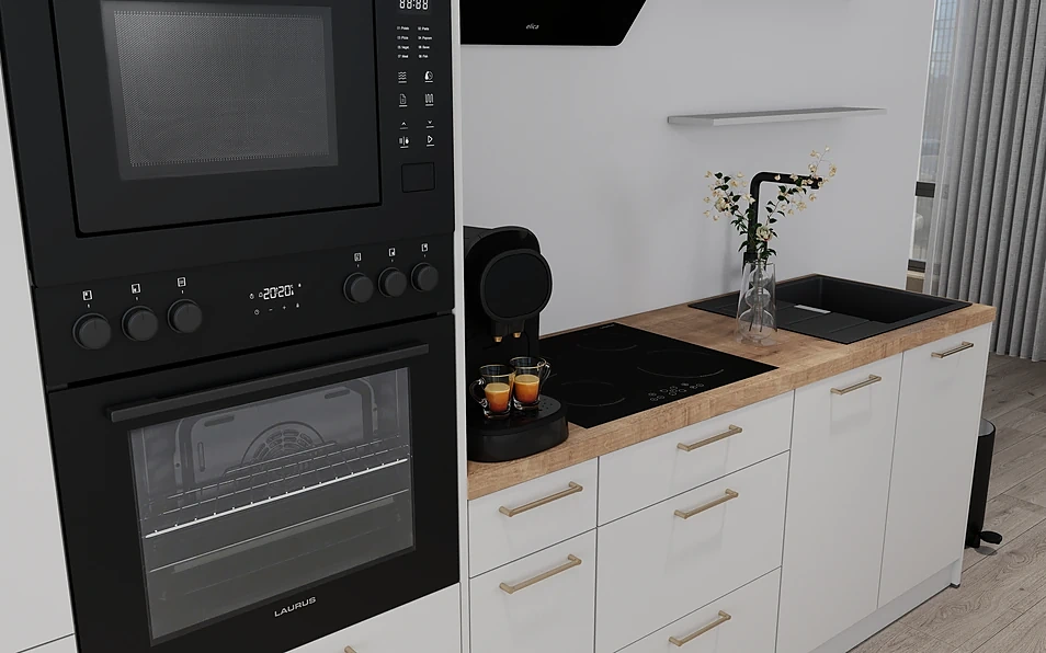 Nobilia SPA Kitchen unit 313 cm nobi smart Comfort Coohom 2