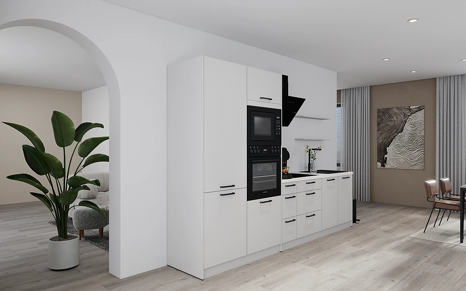 Nobilia SPA Küchenzeile 313 cm nobi smart Komfort Coohom 1