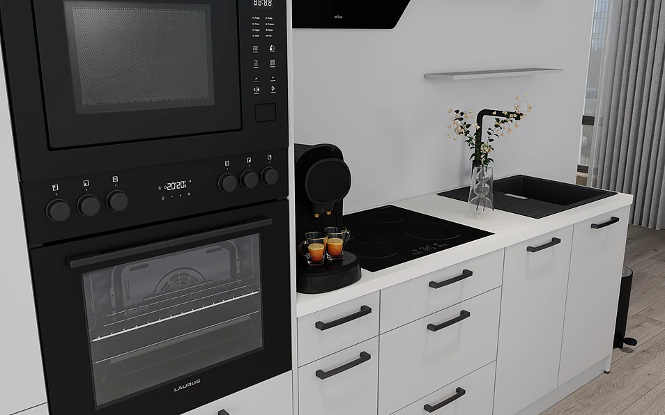 Nobilia SPA Küchenzeile 313 cm nobi smart Komfort Coohom 2