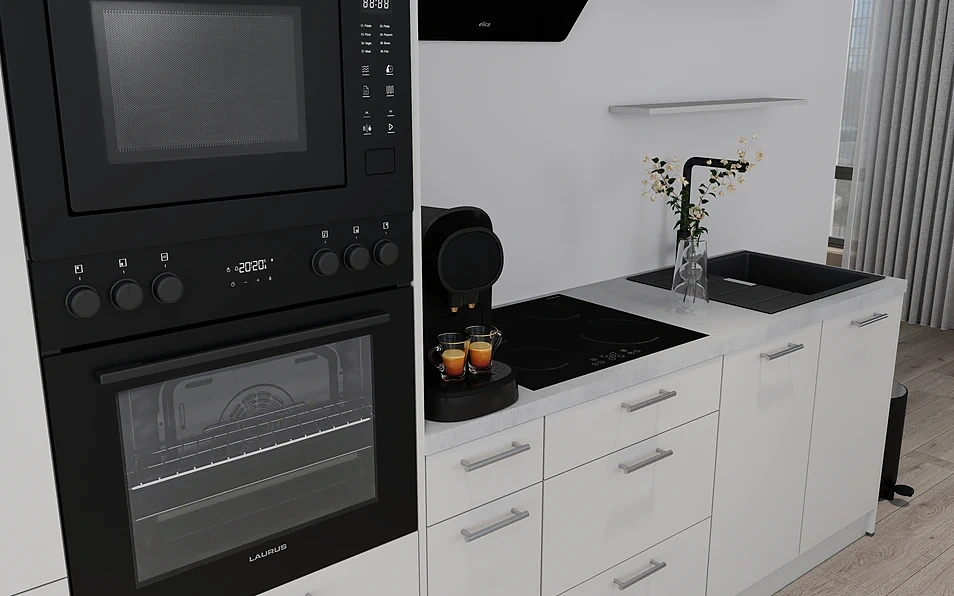 Nobilia SPA Küchenzeile 313 cm nobi smart Komfort KPS Max web 2