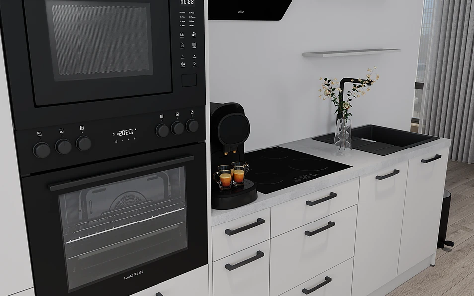 Nobilia SPA Küchenzeile 313 cm nobi smart Komfort KPS Max web 2