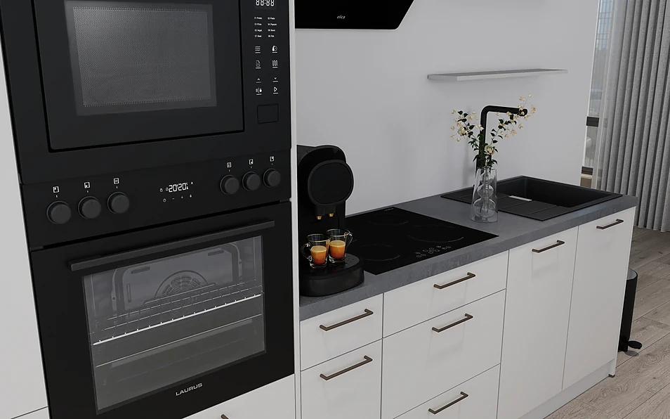 Nobilia SPA Küchenzeile 313 cm nobi smart Komfort KPS Max web 2