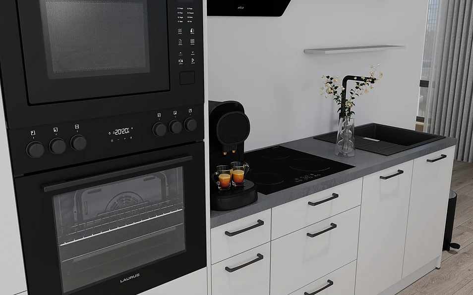 Nobilia SPA Küchenzeile 313 cm nobi smart Komfort Coohom 2