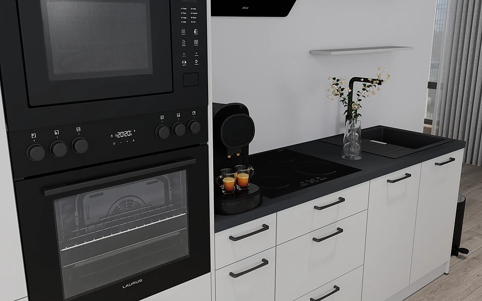 Nobilia SPA Küchenzeile 313 cm nobi smart Komfort KPS Max web 2