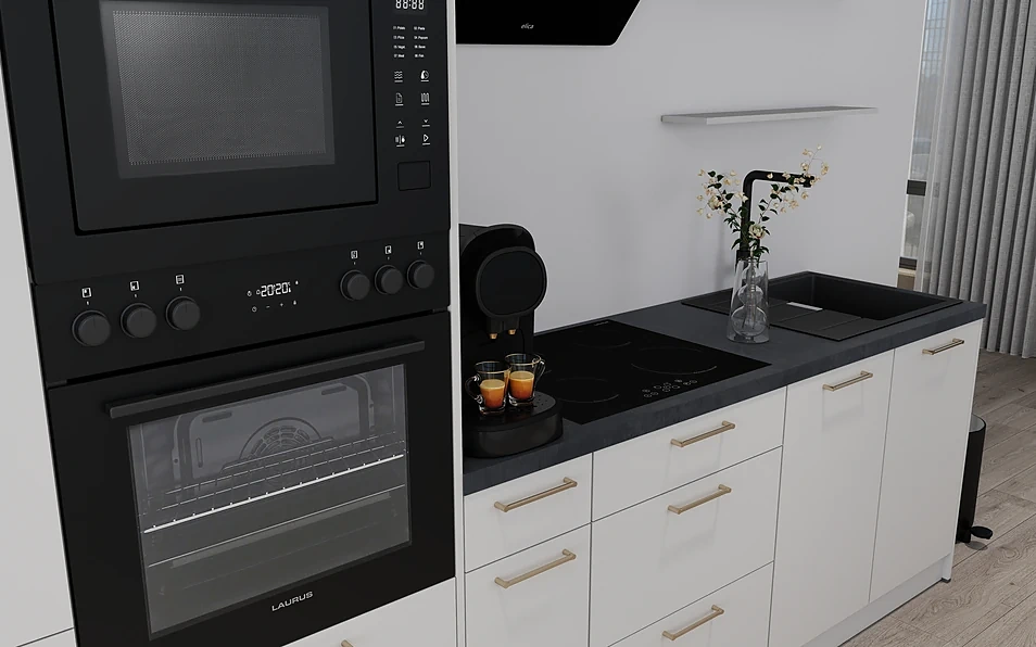 Nobilia SPA Küchenzeile 313 cm nobi smart Komfort Coohom 2
