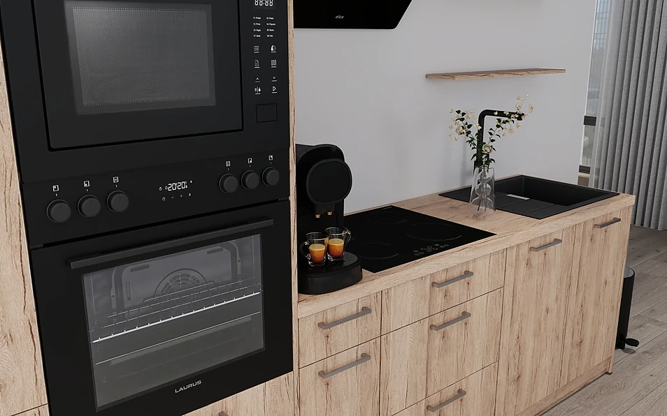 Nobilia SPA Küchenzeile 313 cm nobi smart Komfort KPS Max web 2